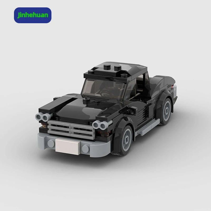 Creative Moc Mini Car Building Block Sets Small Model Plastic Brick Toys for Adults Kids Gift Children Sports Cars