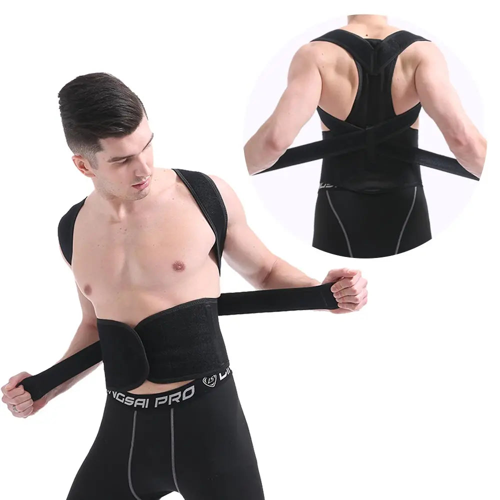 Adjustable Scoliosis Elastic Back Corrector Postural Back Support Brace Back Posture Corrector