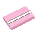 2025 Christmas Gifts Selling case Card Holder Customized Metal and PU Leather Name Business Wallet case