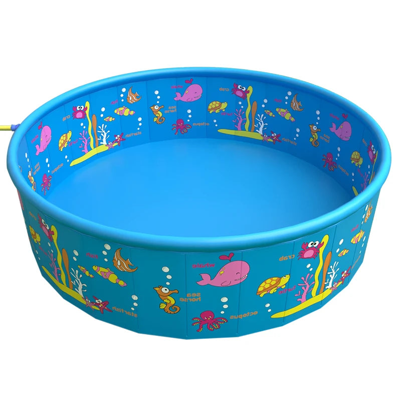 New Arrival Outdoor Large Foldable Hard Plastic Rigid Above Ground Swimming Pools Bath Tub