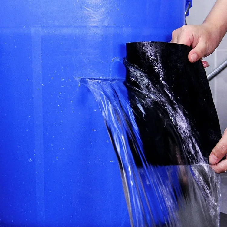 Super Strong Single Sided Waterproof Membrane PVC Rubberized Pipe Repair Tape Self Adhesive Leak Seal Flexible Fix Solution