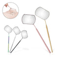 Eyelash Inspection Mirror Grafting Mirror Stainless Steel 5 Times Magnification Effect Eyebrow Mirror Makeup Tools