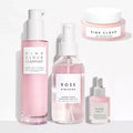 Skincare Set Gentle Facial Cleanser Hydration Serum Toner Moisture Cream Pink Cloud Jelly Plumping Hydration Skin Care Set