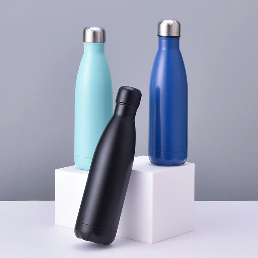 Wholesale 17oz Stainless Steel Double Wall Vacuum Water Bottle With Custom Logo
