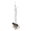 Eco-friendly Stainless Steel Handle Plastic Dustbin Broom Set Bristle Head Dustpan Garbage Shovel for Multi-functional