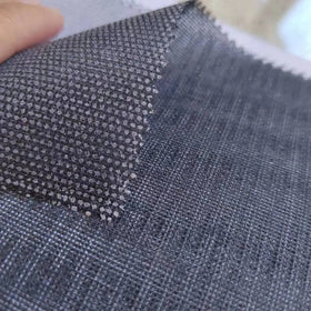 Factory Wholesale Waistline Support Cloth Hard Feel Oxford Rubber Interlining YB-1230H