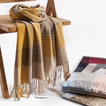 2026 New Special Classic Plaid Design  Soft Scarf Winter Comfort Shawl With Fringe Warm Neck Warmer Scarf