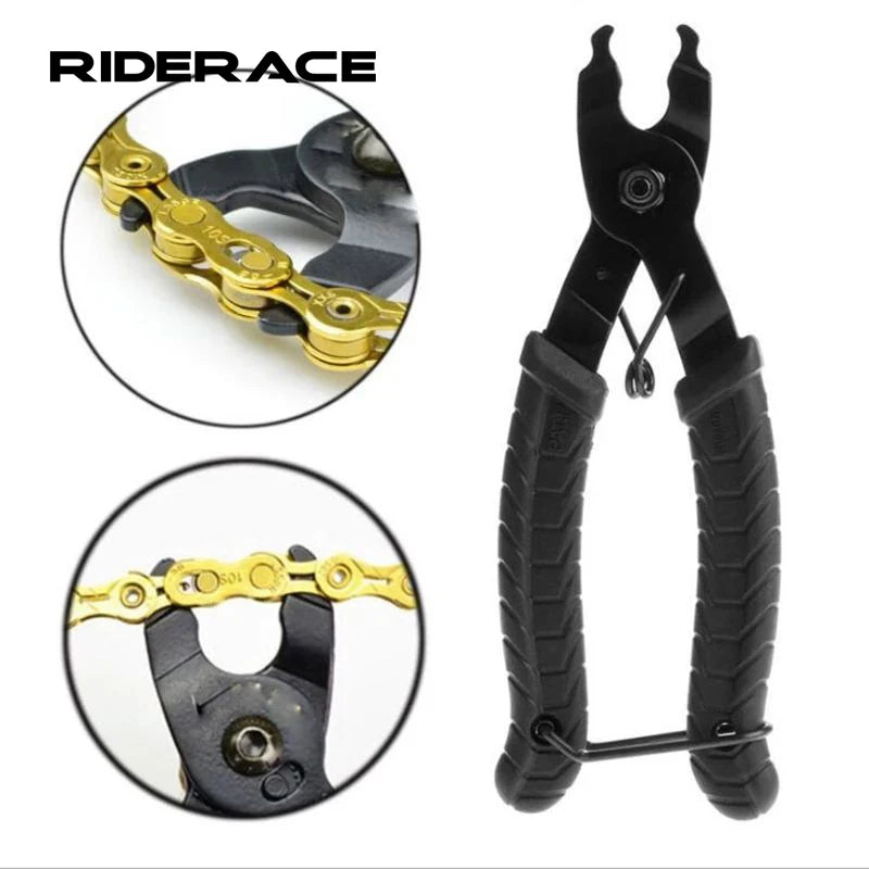RIDERACE MTB Road Bike Buckle Hand Link Chain Pliers Quick Closure Removal Install Clamp Repair Tool Cycling MTB Repair Tools