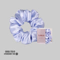 Wholesale Custom Large Silk Scrunchy Hair Ties with 5cm for Girls
