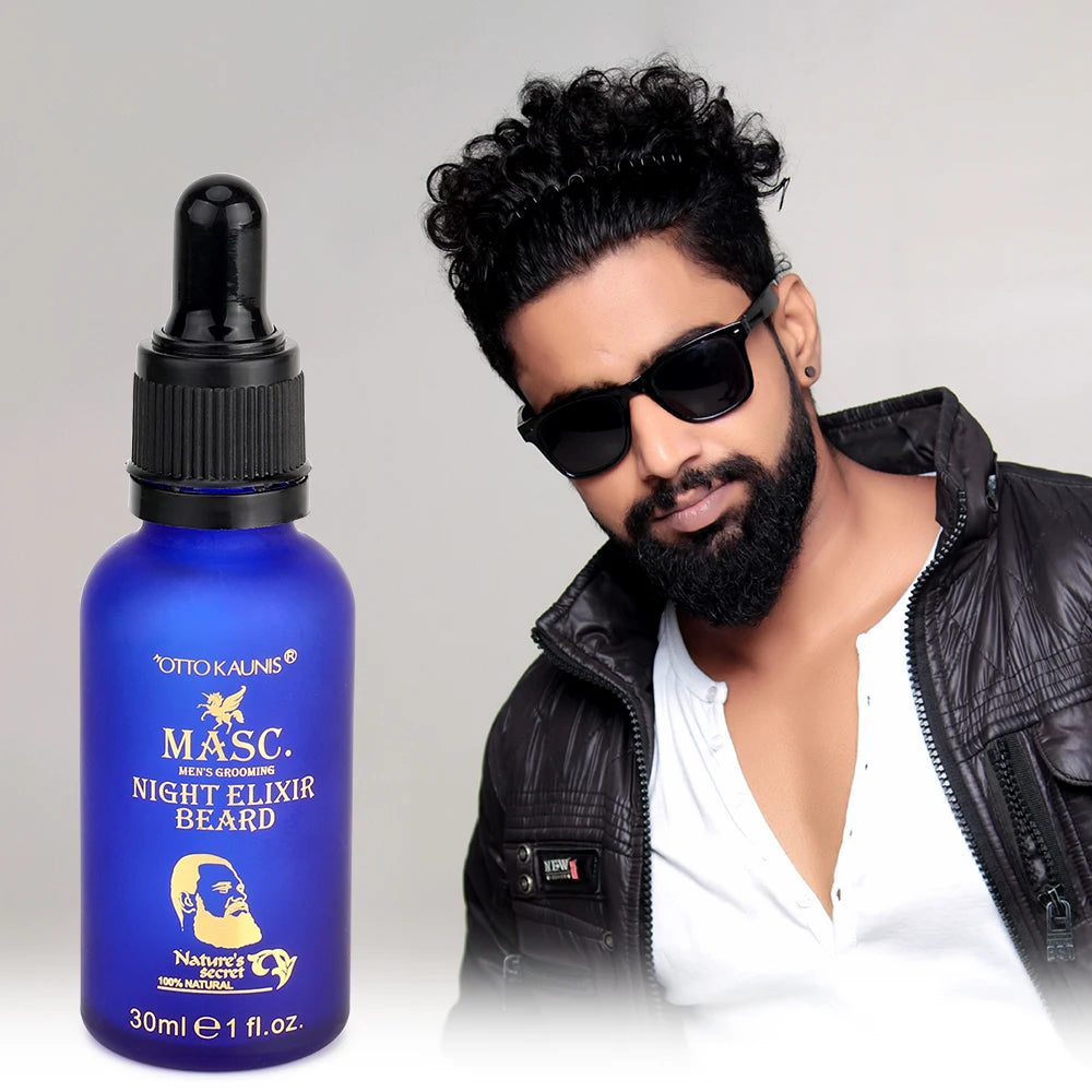 Private Label Men Beard Oil Vegan Herbal Vitamin C Organic Grooming Nourishing Softening Moisturizing Beard Growth Sandalwood