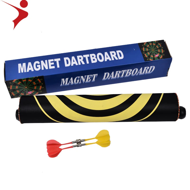 Regail 17 Inch Magic Dart Board New Safety Toy Dart Board  6 Pcs Dart  Provide Customized