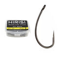 Hirisi 8004 Carp Fishing Hooks Barbless Coating Non-barb Fish Hooks High Carbon Steel Hooks