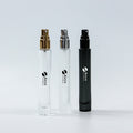 Thick Bottom Slim 10ml Mini Round Clear Glass Perfume Refillable Perfume Bottles