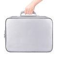 YHX Waterproof Fireproof File Organizer Filing Storage Document Boxes Travel Safe Bags for Documents Fireproof Storage Organizer