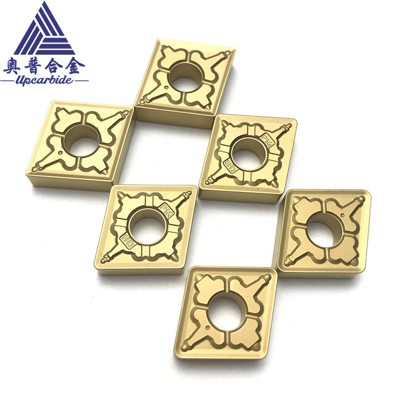 ZZUP OEM CNC Cutter Cement Inserts External Turning Tools Tungsten Carbide for Cutting Steel Iron Stainless Steel CNMG12404