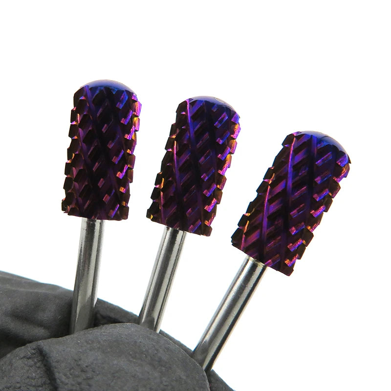 3/32" Safety Round Top Nail Drill Bit 4XC for Nail Gel and Dip Acrylic Remove