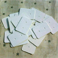 Hot Selling Paper Card 35*25mm 100pcs/lot Kraft Paper Ear Studs Hang Jewelry Display Card EarringHot Sale Products