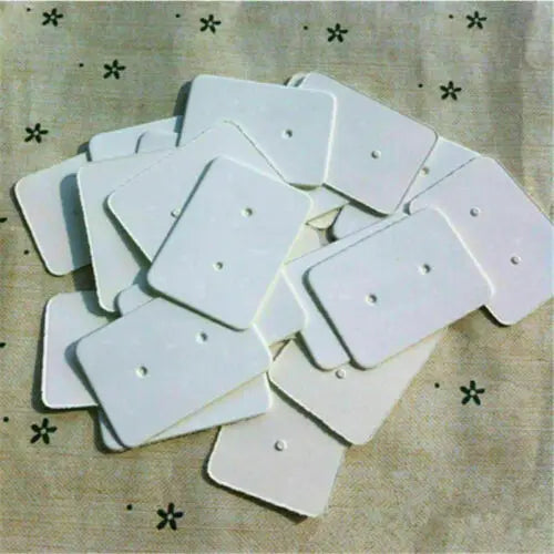 Hot Selling Paper Card 35*25mm 100pcs/lot Kraft Paper Ear Studs Hang Jewelry Display Card EarringHot Sale Products
