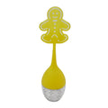 Modern Stainless Steel Tea Infuser with Eco-Friendly Silicone Filter for Home Use