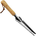 Winslow & Ross Multifunction Garden Sawtooth Wooden Handle Stainless Steel Manual Weeder and Transplanter Garden Weeding Tools