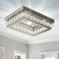 Wholesale Small LED Crystal Ceiling Lights for Bedroom Square LED Light Fixture for Home Application