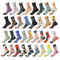 XIANGHUI 2022 Funny Socks  35 Colors Socks Hip Hop Colorful Crew Socks As a Gift
