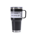 20oz Tumbler with Handle Termos Vasos Termicos Acero Inoxidable Stainless Steel Mug Powder Coated Tumblers for Laser Engraving