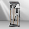 Metal Tool Display Rack Adjustable Height Tool Storage Rack Vertical Hardware Tool Display Rack Support Customization