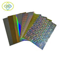 A3 A4 Reflection Rainbow Holographic Stickers Hologram Sticker Label Adhesive Laser PET Stickers
