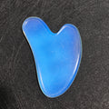 HY Natural Stone Facial Gua Sha Anti-Aging Heart Opalite Facial Massager Tool For Face and Body