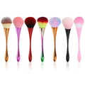 Nail Design Dust Soft Fluffy Large Powder Mineral Brushes Foundation Kabuki Makeup Brushes for Daily Makeup