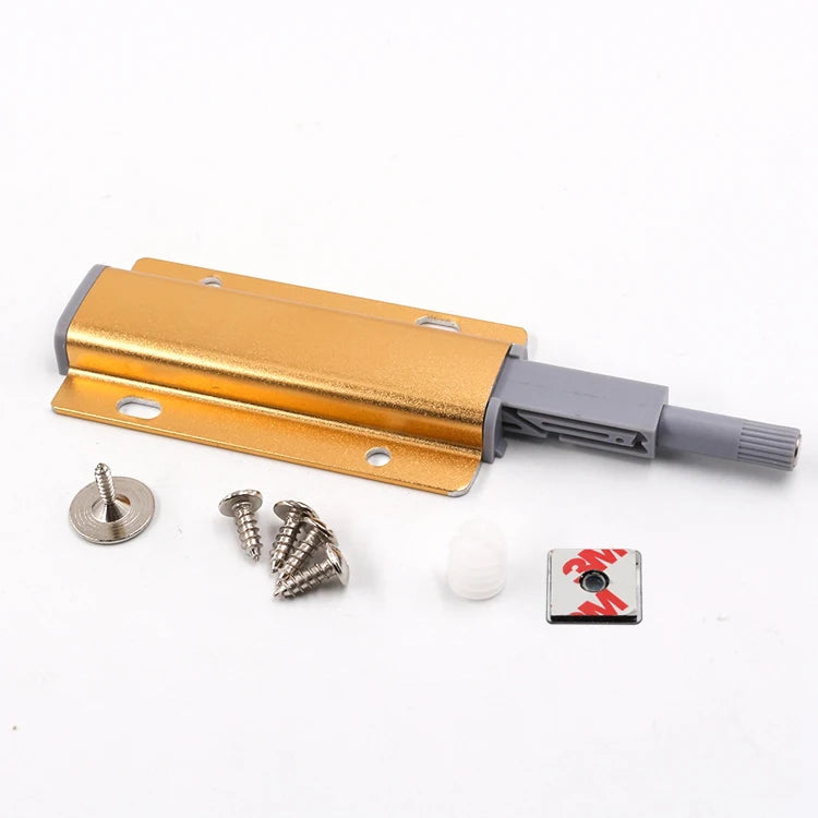 Furniture Hardware Push Open Rebound Cabinet Hinge Drawer Slide Cabinet Door Push Open System Press Out Push to Open
