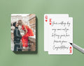 Wholesale LNX Brand Model LNX-24X047 Waterproof Poker Custom Logo Printing Coated Paper Hot Stamping Calendar