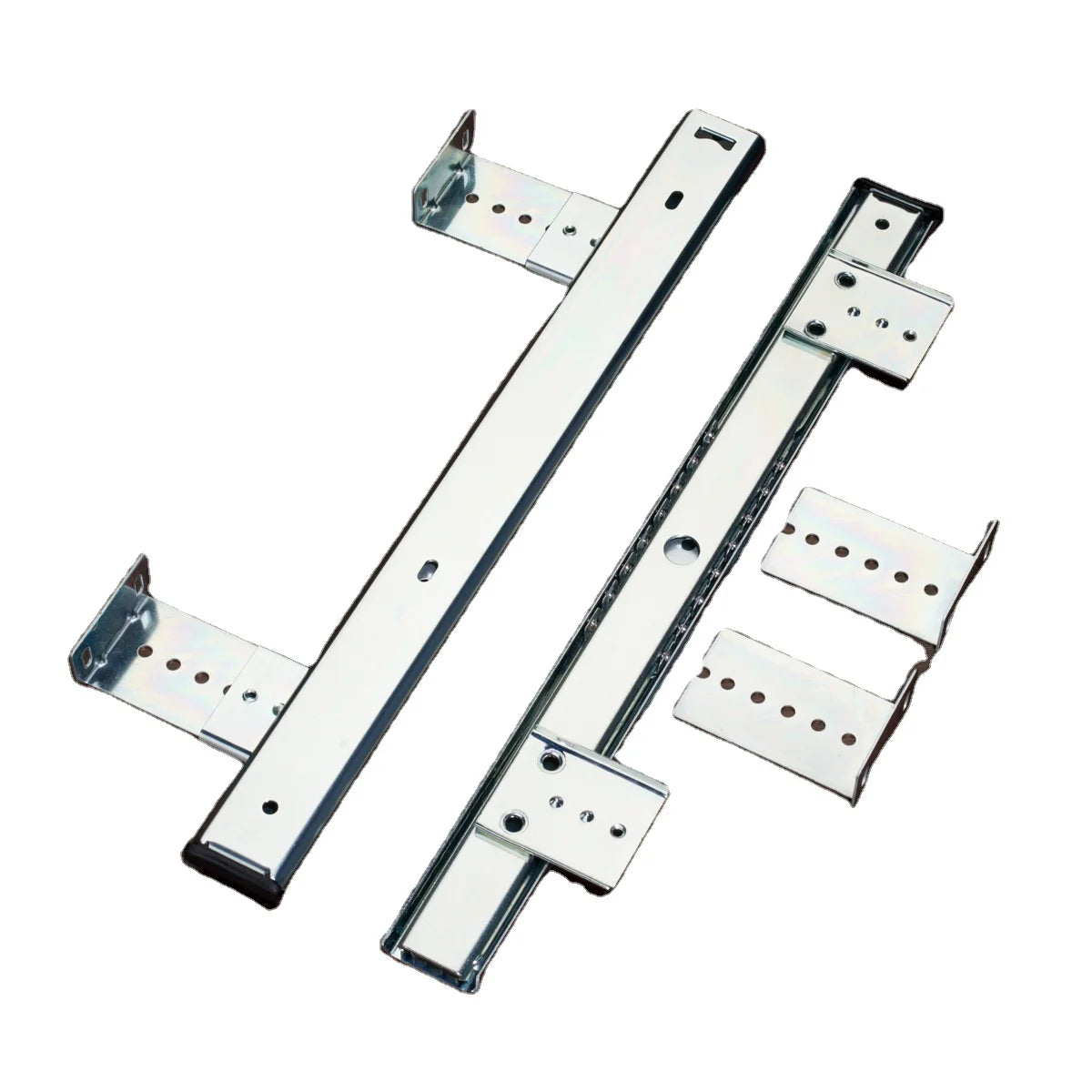 OEM Custom 35mm Ball Bearing Keyboard Drawer Slide Rails Modern Computer Adjustable for Office Home Bedroom Kitchen Dining