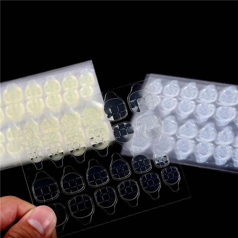 Press on Nails Tool Tape Double Side Waterproof Nail Jelly Glue Stickers Adhesive