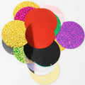 Eco-friendly 30mm Sequin with Single Side Holes PET  Large Sequin Non PVC  Big Spangle for DIY and Clothes