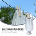 2025 Cord Rope Tightener  Adjustable Aluminum Alloy Tightening  Outdoor Household