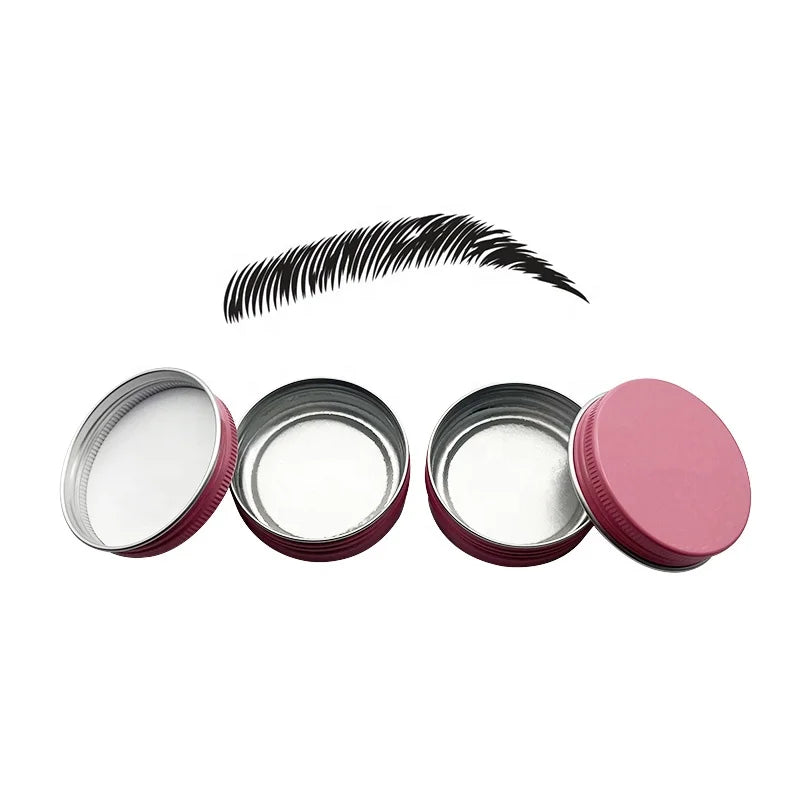 Wholesale Vegan Brow Wax Private Label Waterproof Clear Eyebrow Soap with Mineral Ingredients Gel Styling for Eyebrow Shaping