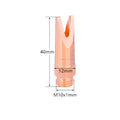 M10 40mm height laser nozzle for handheld welding machine head