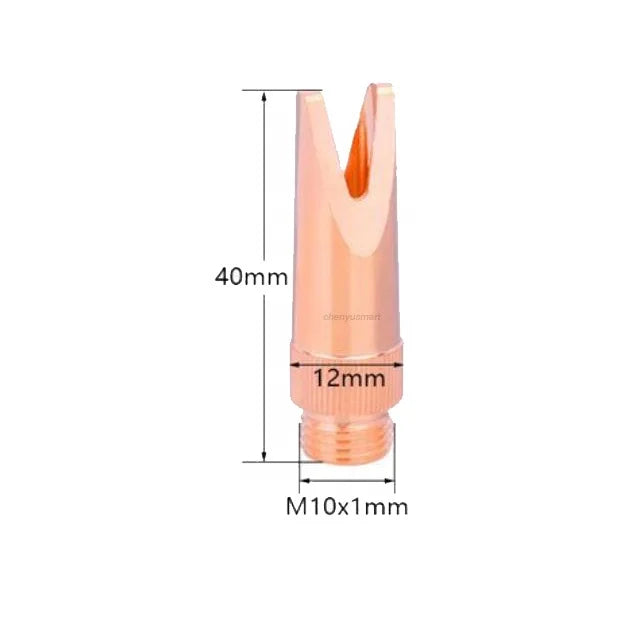 M10 40mm height laser nozzle for handheld welding machine head