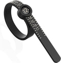 Ring Sizer Measuring Tool with Built-in Magnifying GlassReusable Finger Size Gauge Jewelry Tool 1-17 USA Rings Size