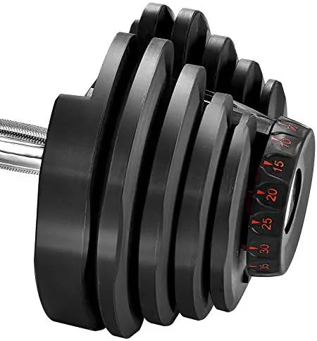 40kg Portable Adjustable Gym Training Dumbbell 10kg Plyometrics Free Weights for Fitness Portable Muscle Complex Movement