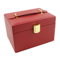 High End Shang Liang Jewelry Organizer Cabinet with Buckle Closure Plastic & Wood Materials ISO 9001 Certified