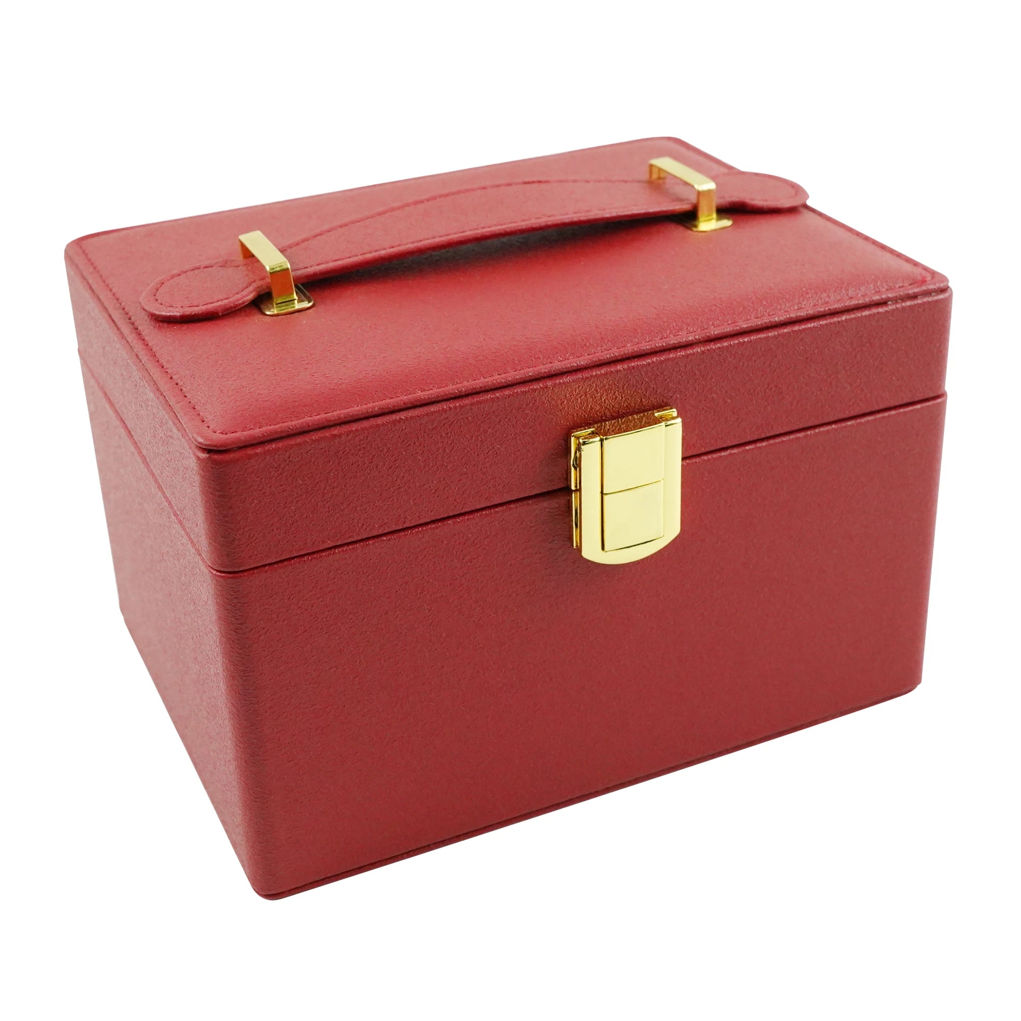 High End Shang Liang Jewelry Organizer Cabinet with Buckle Closure Plastic & Wood Materials ISO 9001 Certified