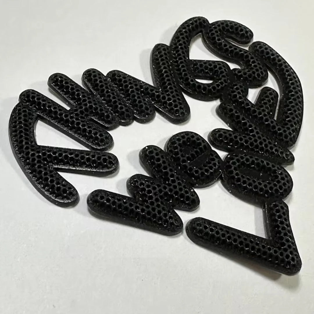 Wholesale Custom 3d Brand Logo Black Garment Label Rubber Silicone Heat Transfer Sticker for Clothing
