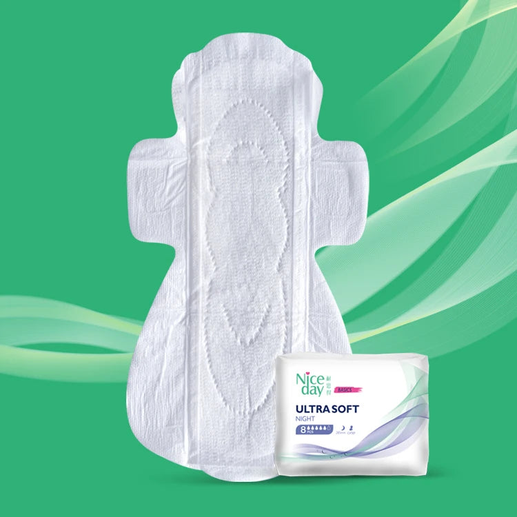 Niceday Ultra Thin Sanitary Pads Female Sanitary Towels Soft Cottony 8 Layers Lady Sanitary Napkins Feminine Pads