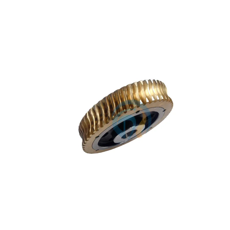CNC Machined Custom Material Large Diameter Worm Gear Shaft with Brass Worm Wheel Bearing for Industrial Equipment China Origin