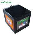 HXTECH 3-Side LED Delivery Box for Motorcycle Pizza Delivery Scooter with 2.5mm 4.1mm Pixel Pitch OEM Supply Bikes Advertising