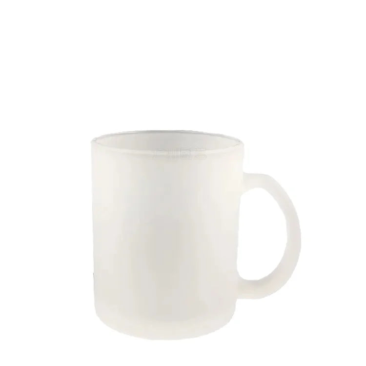 11oz Frosted Glass Eco-Friendly Durable Sublimation Beer Mugs Promotional Custom Imprint Drinkware