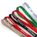 Lacet Show Laces Custom Hoodie String Polyester Flat Drawstring Cord Drawcord Hoodie Draw String Hoodie Laces Custom